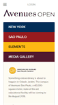 Mobile Screenshot of open.avenues.org